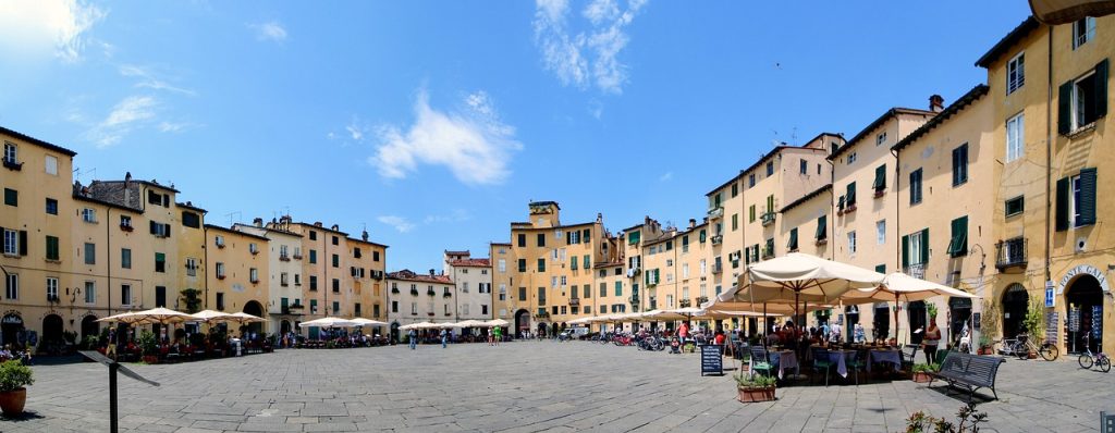lucca, italy, panorama